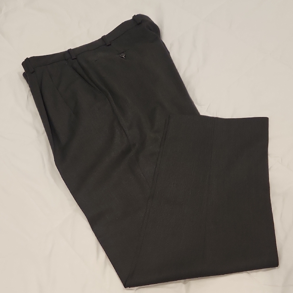 Nordstrom Charcoal Wool Dress Pants
